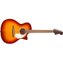 Fender California Deluxe Newporter CE Sienna Sunburst Guitarra Electroacústica