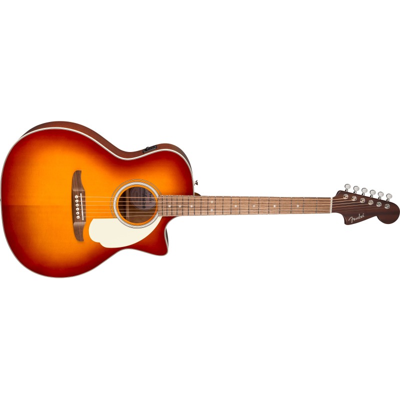 0974691547 Fender California Deluxe Newporter CE Sienna Sunburst Guitarra Electroacústica