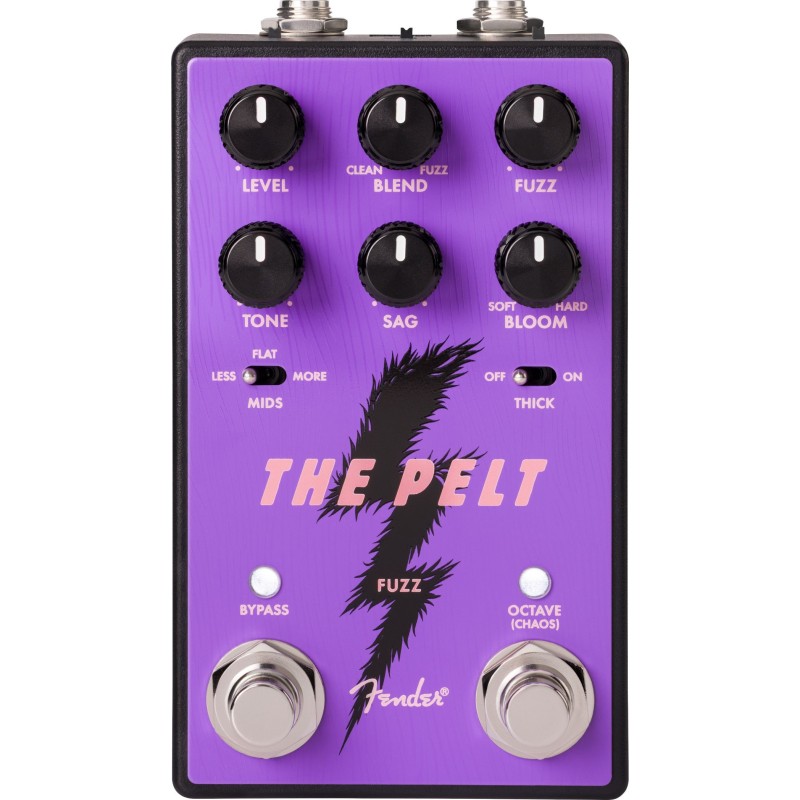 0234542050 Fender The Pelt Fuzz V2 Pedal de Guitarra