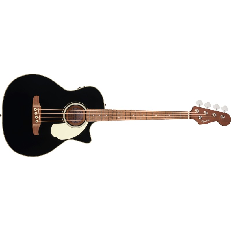 0974791506 Fender California Deluxe Kingman Bass CE Black Bajo Electroacústico de 4 Cuerdas
