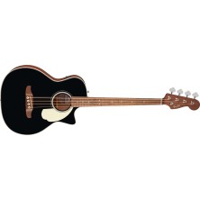 0974791506 Fender California Deluxe Kingman Bass CE Black Bajo Electroacústico de 4 Cuerdas