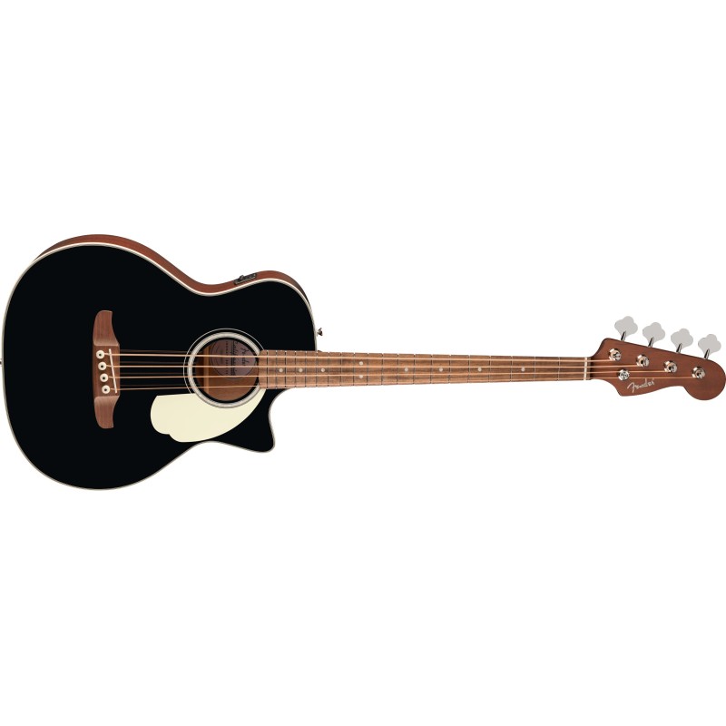 0974791506 Fender California Deluxe Kingman Bass CE Black Bajo Electroacústico de 4 Cuerdas