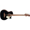 Fender California Deluxe Kingman Bass CE Black Bajo Electroacústico de 4 Cuerdas
