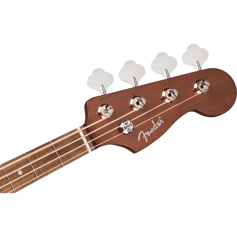 0974791506 Fender California Deluxe Kingman Bass CE Black Bajo Electroacústico de 4 Cuerdas
