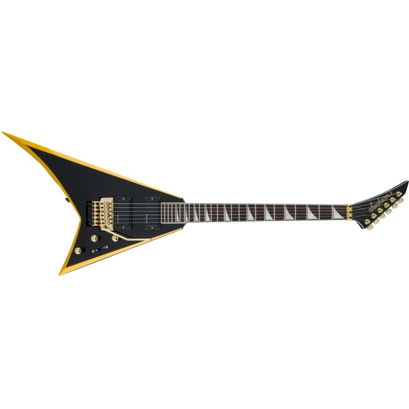 2913636598 Jackson X Series Rhoads RRX2 Black Yellow Guitarra Eléctrica