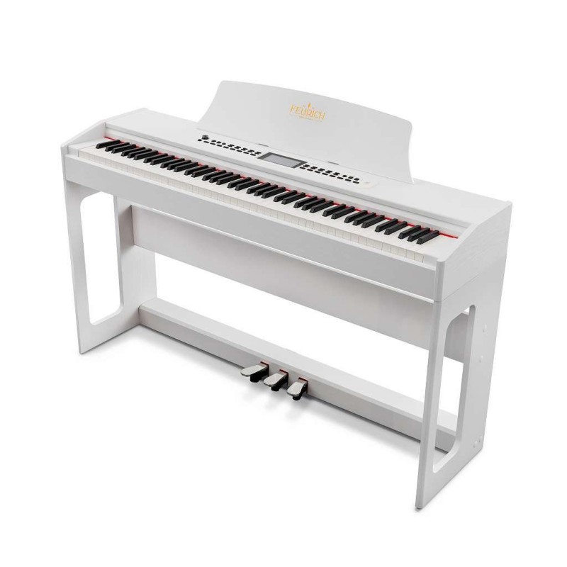 OLYAEVO#11 Feurich Olya Evo White Piano digital Blanco