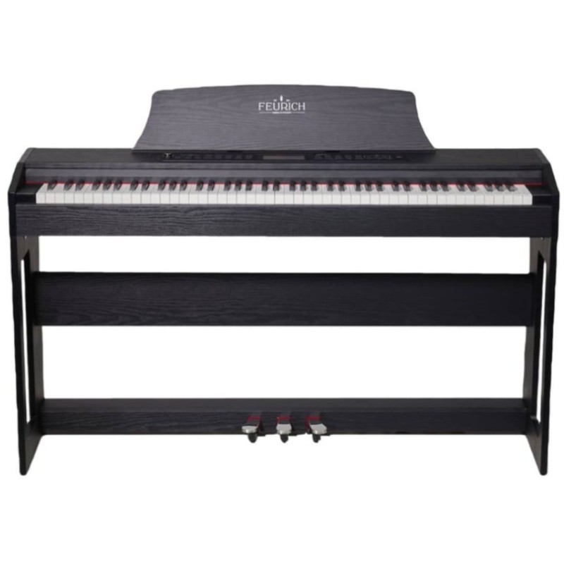 OLYAEVO#10 Feurich Olya Evo Black Piano digital Negro