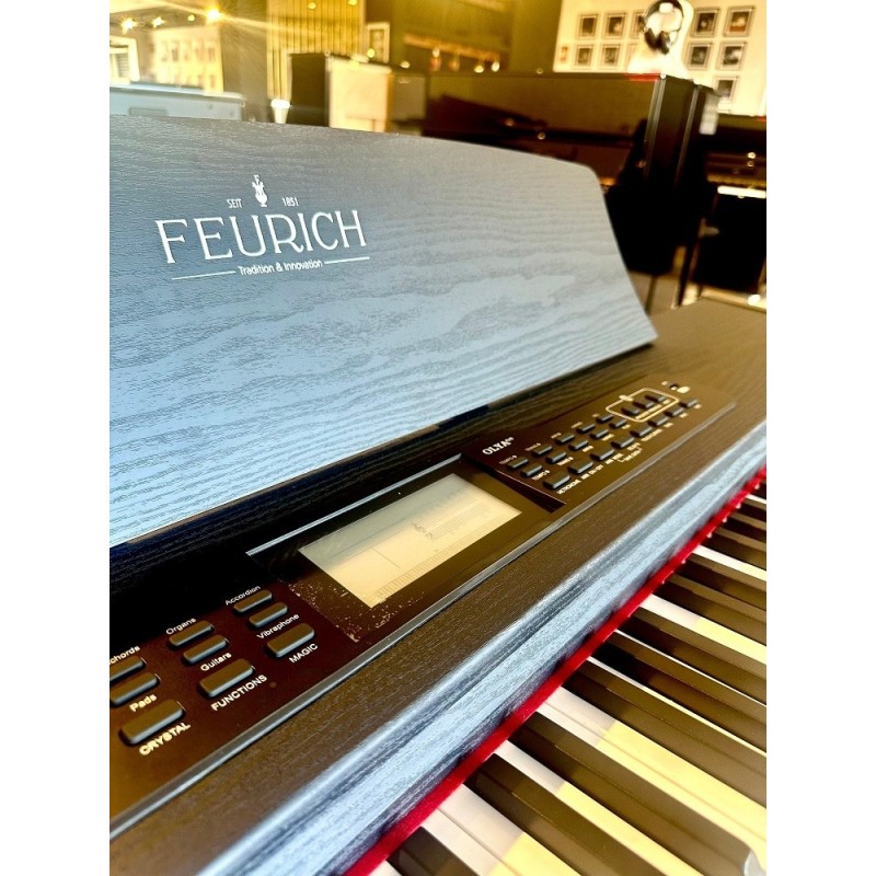 OLYAEVO#10 Feurich Olya Evo Black Piano digital Negro