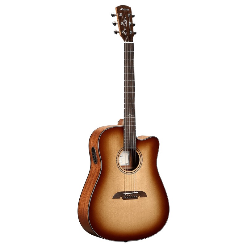 ADAG-732408 Alvarez AD60 NAT CE Guitarra Acústica Electrificada Dreadnought Cutaway