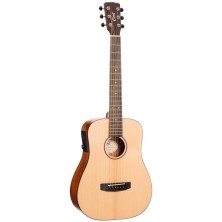 Cort EARTH Go Guitarra Acústica Open Pore con funda