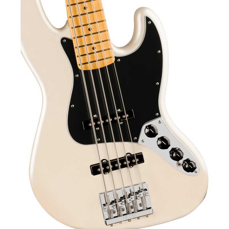 0147542323 Fender Player II Modified Active Jazz Bass V MN Olympic Pearl Bajo Eléctrico 5 Cuerdas