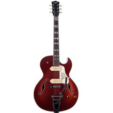 Stanford CR Fatboy Car 95 Bigsby B60 Candy Apple Red Guitarra Eléctrica