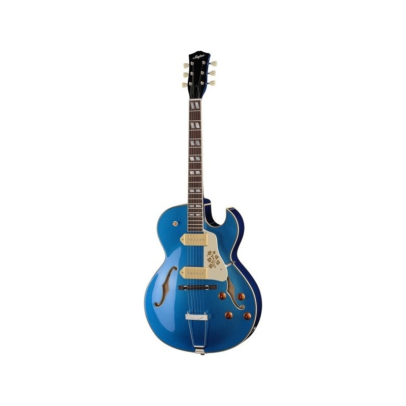 MAGA-ST-000288 Stanford CR Fatboy Pelham Blue Guitarra Eléctrica