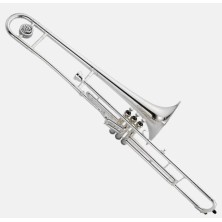 JUPITER JTB720VS PLATEADO TROMBON PISTONES DO CON ESTUCHE