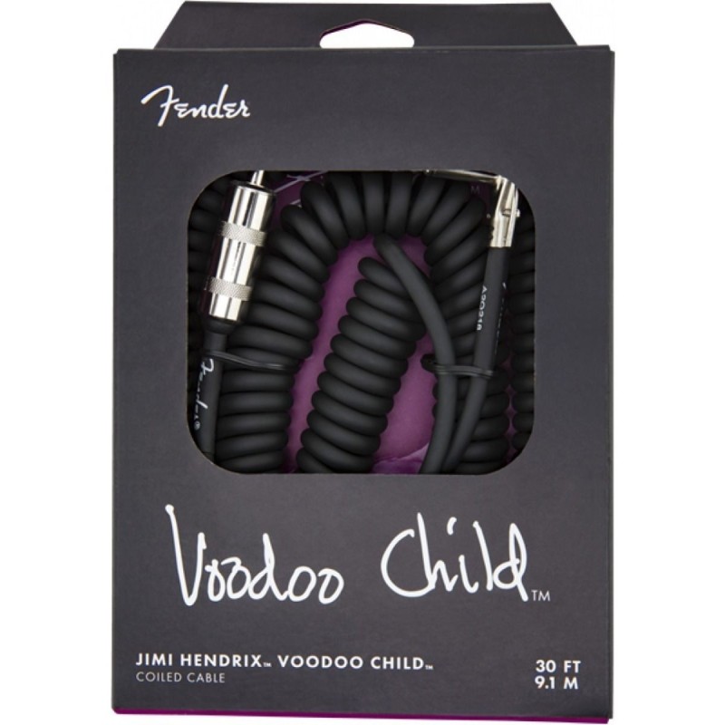 0990823003 Fender Voodo Child Hendrix Cable Negro 9Mt