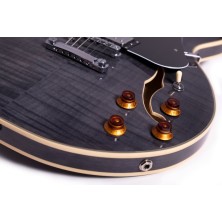 SH35TB-U Washburn SH35TB-U Wing Series Trans Black Guitarra Eléctrica