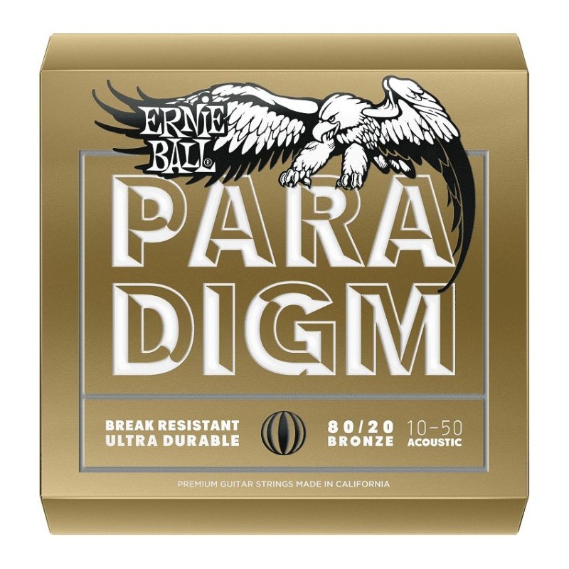 EB2090 Ernie Ball EB2090 Paradigm Extra Light 80/20 Bronze 10-50