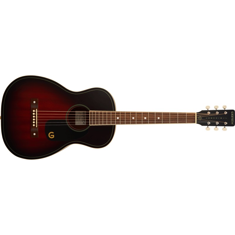 2711000530 Gretsch Jim Dandy Parlor WF Deep Cherry Burst Guitarra Acústica