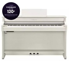 Yamaha Clavinova CLP-835WB Abedul Blanco