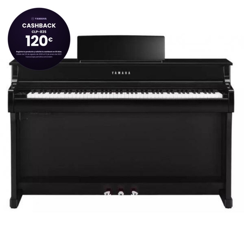 NCLP835PE Yamaha Clavinova CLP-835PE Negro Pulido