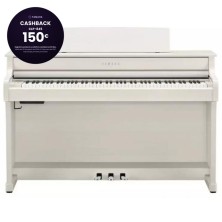 Yamaha Clavinova CLP-845WB Abedul Blanco