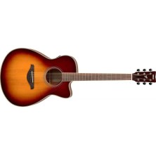 GFSCTABS Yamaha FSC-TA TransAcoustic Brown Sunburst