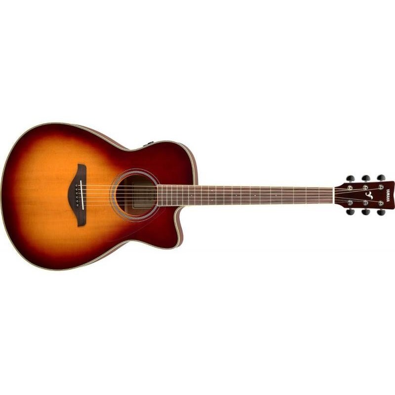GFSCTABS Yamaha FSC-TA TransAcoustic Brown Sunburst