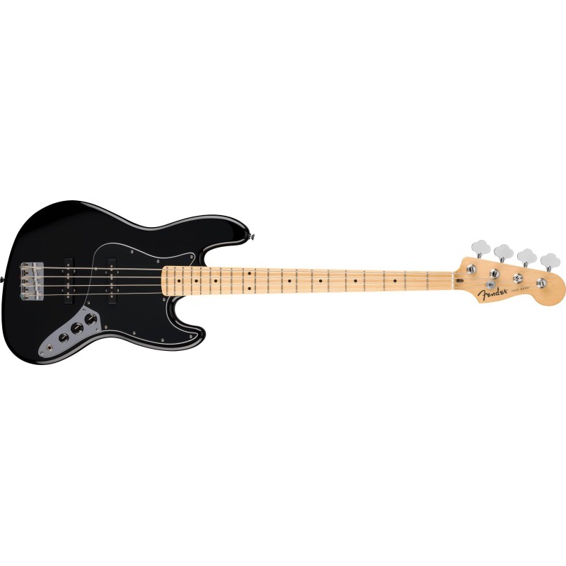 0266821506 Fender Standard Jazz Bass Negro Bajo Eléctrico
