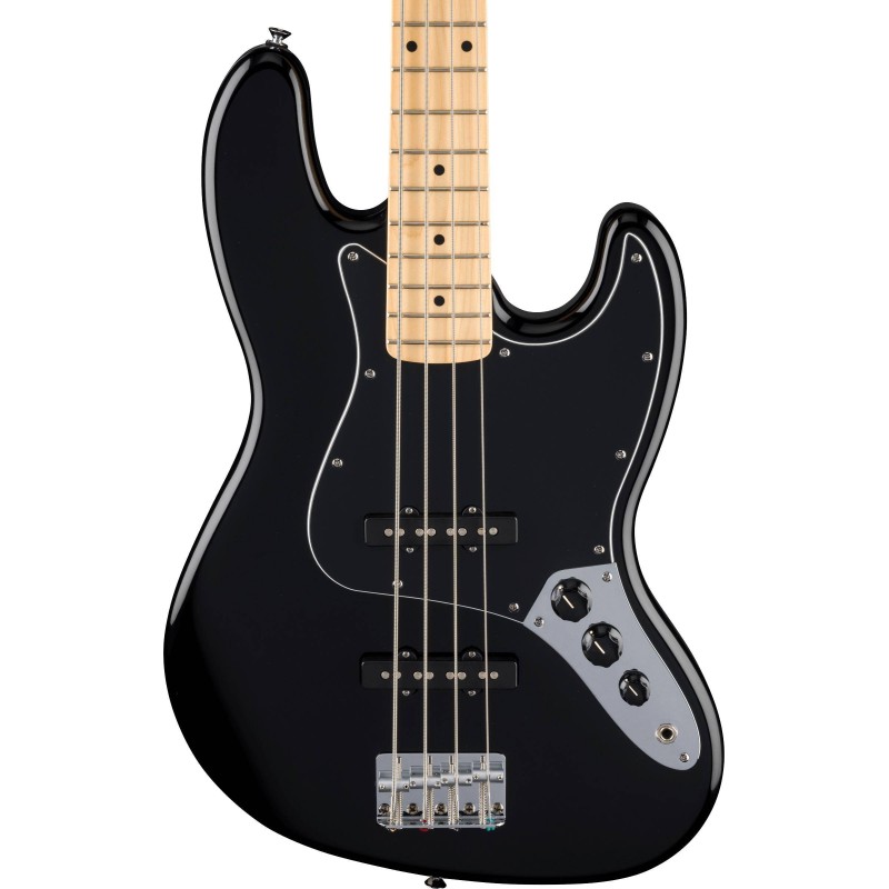 0266821506 Fender Standard Jazz Bass Negro Bajo Eléctrico