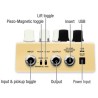 Nux NAP-5 Stageman Pedal previo para guitarra acústica