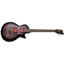 ESP LTD BB-200 Baritona QM See Thru Black Sunburst Satin