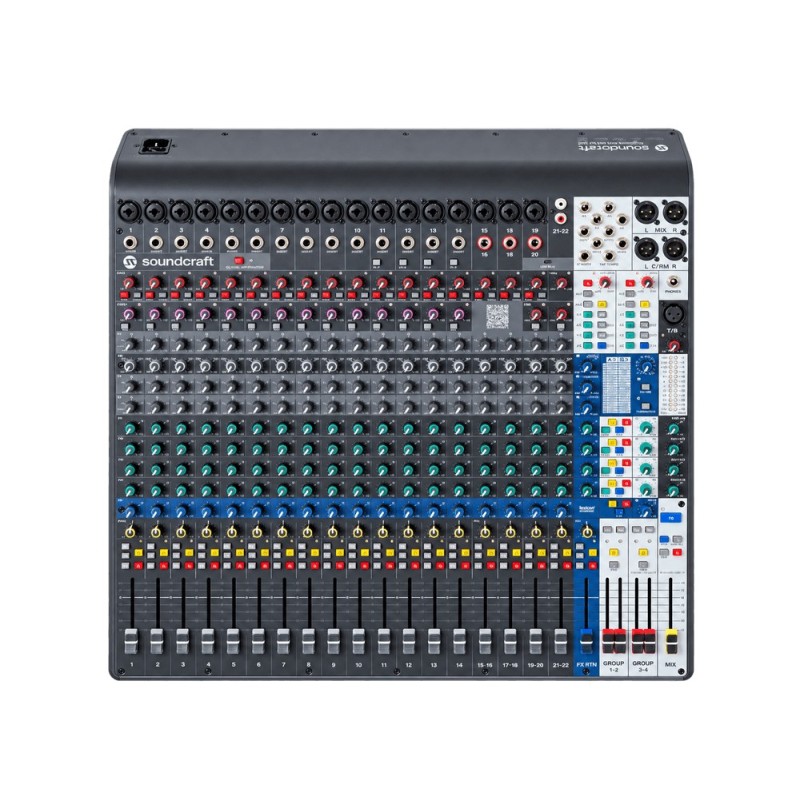 SIGNATUREPLUS-22 Soundcraft Signature Plus 22 Mesa de mezclas analógica 22 canales