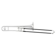 Yamaha YSL-254CFS Trombón de estudio con vara de carbono plateado