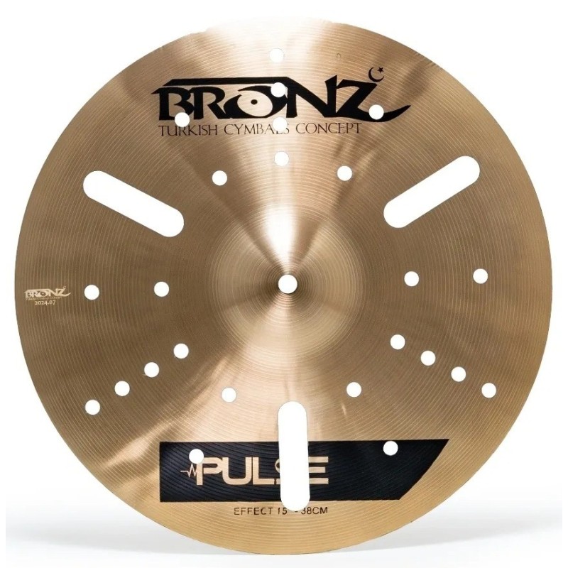 BRZ-PUL-EF15 Bronz Effect 15" B20 drilled Pulse Series