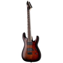 9610015E36039 ESP LTD MH-200HT QM Guitarra Eléctrica Dark Brown Sunburst