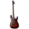 ESP LTD MH-200HT QM Guitarra Eléctrica Dark Brown Sunburst