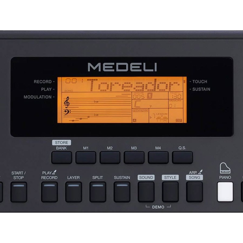 KELL-MK200 Medeli MK200 Teclado 61 teclas