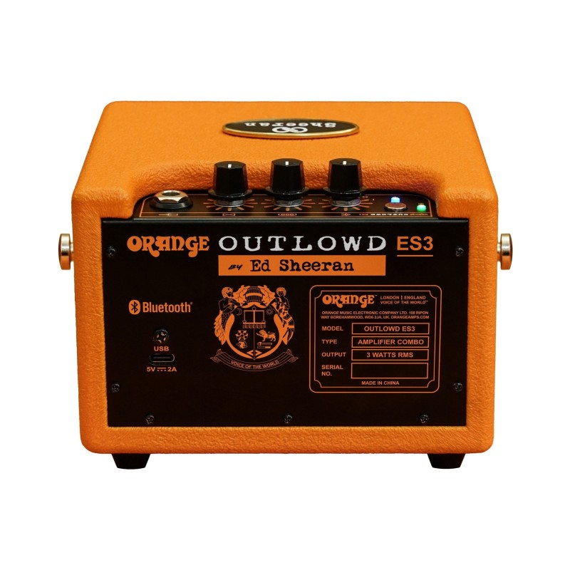 ADAG-1024889 Orange Outlowd ES3 Ed Sheeran