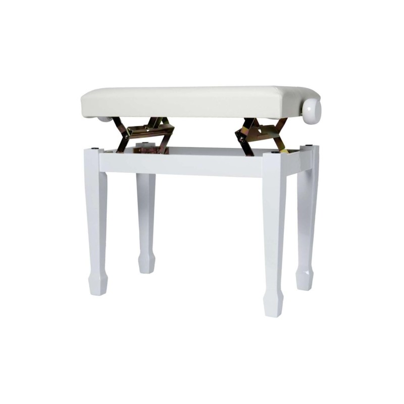 B-PB-09M-BS04 PROBENCH Banqueta Piano Regulable Blanco Mate
