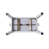 PROBENCH Banqueta Piano Regulable Blanco Mate