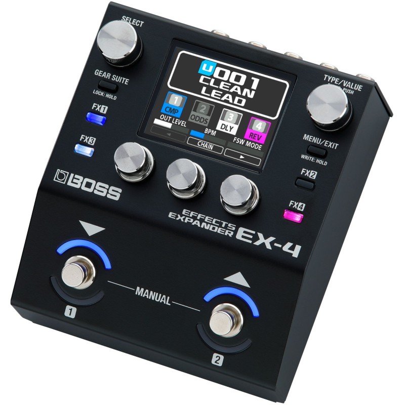 EX-4 Boss EX-4 Effects Expander Pedalera Multiefectos para Guitarra