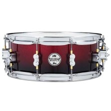 PDP Concept Maple 5.5x14 Snare Red to Black Fade Lacquer Caja Batería