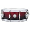 PDP Concept Maple 5.5x14 Snare Red to Black Fade Lacquer Caja Batería
