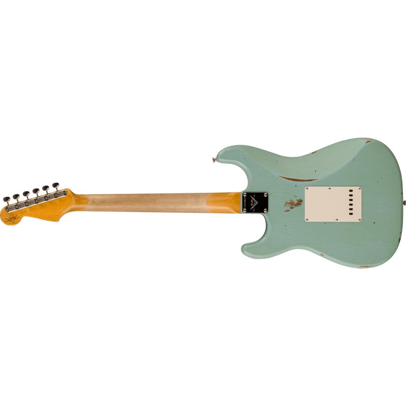 9236081224 Fender Custom Shop 62S Stratocaster Daphne Blue Guitarra Eléctrica