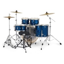 PDMA2215KTTB PDP by DW PDMA2215KTTB MainStage Twisted Blue Steel + Set de platos Paiste