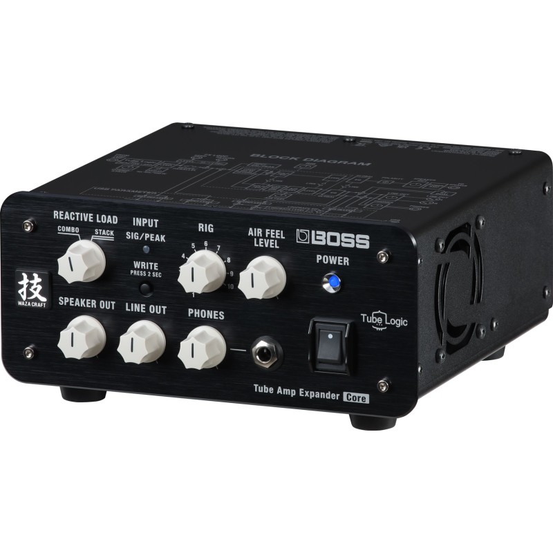 WTAECORE Boss WAZA Tube Amp Expander Core Caja de Carga Reactiva