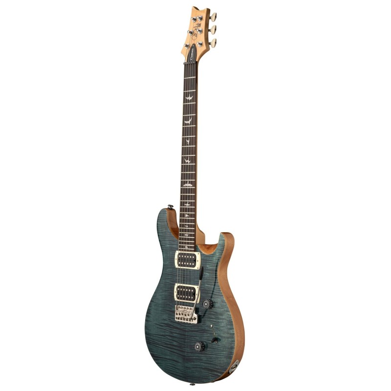 738344 PRS SE Custom 24 Slate Blue Guitarra Eléctrica