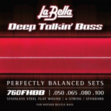 760FHBB La Bella 760FHBB Hofner Beatle Bass (50-100)