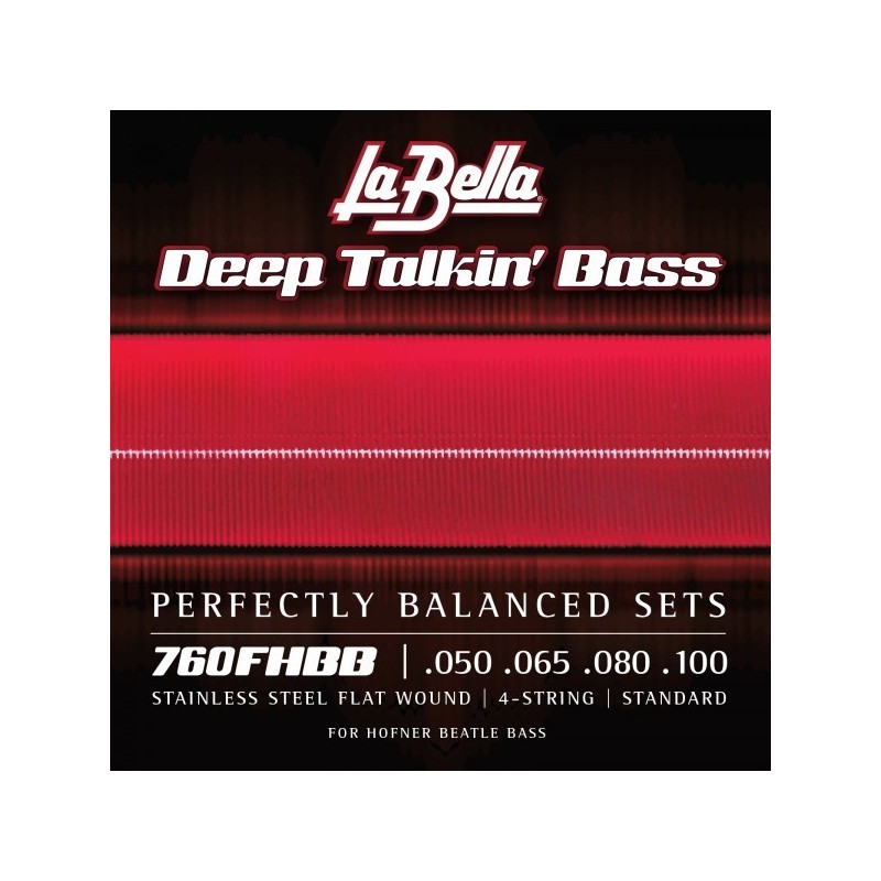 760FHBB La Bella 760FHBB Hofner Beatle Bass (50-100)