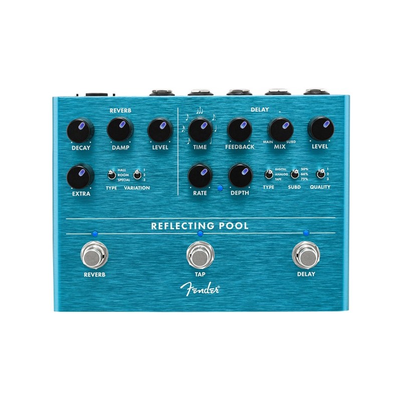 0234546000 Fender Reflecting Pool Delay/Reverb Pedal Guitarra
